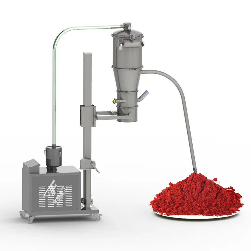 분말 진공 컨베이어 밀가루 리프팅 및 운반 장비 스테인레스 스틸 음압 흡입 기계