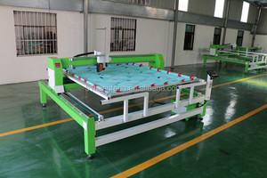 Nhà Dệt <span class=keywords><strong>Comforter</strong></span> Máy May Tùy Chỉnh Máy Vi Tính Đầu Duy Nhất Máy Quilting Xy Trục Di Chuyển - Product Image 3