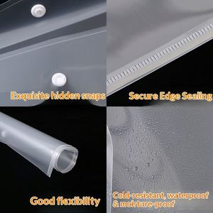 Busta Portadocumenti Personalizzata con Bottone a Pressione, Trasparente, in PP Spesso, Formato A4/A5, per Archiviazione Documenti e <span class=keywords><strong>Biglietti</strong></span> - Product Image 3