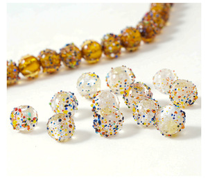 Perles en verre argentées colorées, matériaux de perlage DIY pour la création de boucles d'oreilles, colliers et bracelets faits à la main - Product Image 5