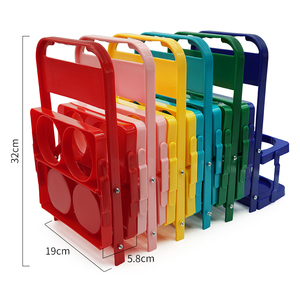Aanpasbare Opvouwbare <span class=keywords><strong>Plastic</strong></span> Wijnbier En Drankdrager Voor Het Vervoeren Van Drankjes Naar Feestjes Voor Barsap Frisdrank Wijnbier - Product Image 3