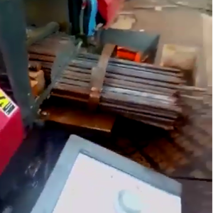 Machine de scie à ruban en aluminium, 25mm, cnc, pour projets en acier, avec alimentation automatique - Product Image 3