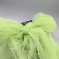 Vente en gros 100% Nylon Illusion Tulle Tissu Saumon Léger Ripstop Mesh Net pour Filles Tutu Robe ou Jupe Respirant Confortable
