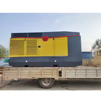 Atlas Copco V1200 Compresseur d'air pour moteur diesel Grand compresseur d'air mobile Couvre de multiples applications