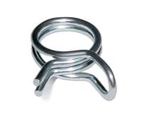 Colliers de serrage pour tuyaux d'eau, acier inoxydable, Double, différentes couleurs disponibles