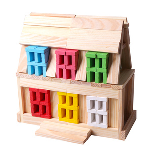 High Quality Popular DIY Wooden Building Blocks Colored Master Building Toys for Children Featuring Anime Characters - Product Image 3
