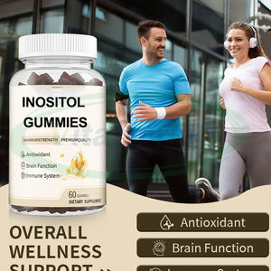 Marque distributeur Gommes prénatales avec vitamine Myo Inositol et D Chiro Inositol Bonbons Compléments alimentaires Inositol - Product Image 2