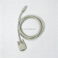 Cable de Comunicación Serial RJ45 a DB9 para Impresoras PTI, MR-5P008, Cable RS232 para Impresora Pyramid Phoenix