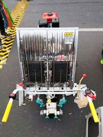 Machine agricole : Transplanteuse de riz à 2 rangs et 1 rang, machine de plantation autotractée pour semis de riz paddy