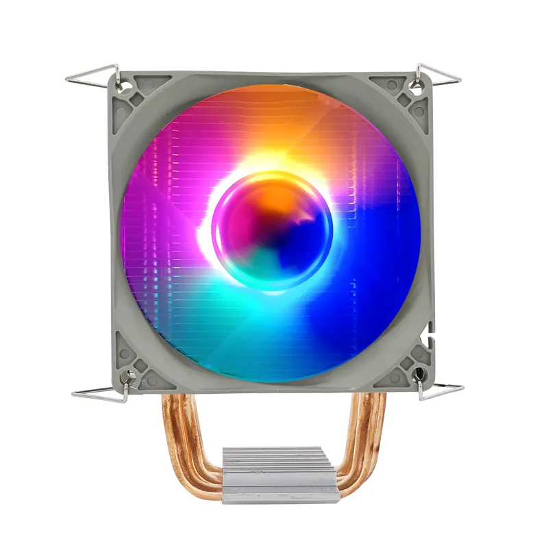 China Famous Brand QCDS silent amd 2011 cpu cooler liquid pc 775 be quiet air cooler heatsink rgb cpu fan cooler heat pipes