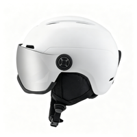 Casque de ski unisexe certifié CE SH-21, matériau PC+EPS durable, ajustement réglable, coussinets d'oreille personnalisés, protection de la tête pour le sport