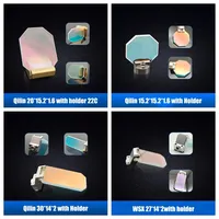 Miroirs de réflexion laser à fibre Axrayser avec support pour pistolet de soudage laser portatif SUP WSX Qilin HANWEI