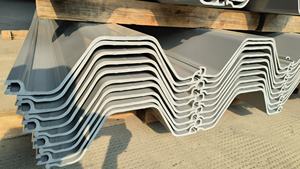 50 yıl ömrü çevre dostu kompozit malzeme sel kontrol Embankment Seawall inşaat için PVC plastik levha kazık - Product Image 5