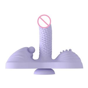 Nuevo Producto <span class=keywords><strong>de</strong></span> Amazon, Vibrador <span class=keywords><strong>de</strong></span> Silicona para Adultos con Movimiento <span class=keywords><strong>de</strong></span> Empuje y Vibración, Juguete Sexual Multifuncional para Parejas - Product Image 2