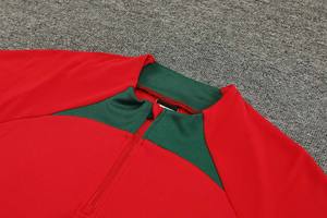 RED Football Training Trainings anzug Custom Football Jersey Kit Fußball Trainings anzug Sport Wear Sublimierte Fußball uniform - Product Image 5