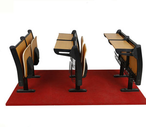 Mobilier de salle de classe pour universités et écoles : Table et chaise d'étude pour étudiants, Chaise de salle de conférence moderne, pour cours scolaires (3 ans) - Product Image 2