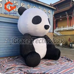 Gigantische Decoratie Opblaasbare <span class=keywords><strong>Panda</strong></span>, Opblaasbare <span class=keywords><strong>Panda</strong></span> Cartoon Mascotte Ballon Voor Buitenreclame Voor Evenementen - Product Image 3