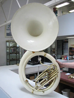 Cheap Lacquer Trumpet Accessory Gold Professional Brass Instrument Yellow Body Section of Sousaphone Valves