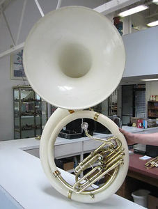 Accessoire de trompette laqué économique, en laiton professionnel doré, section de corps jaune pour soupapes de sousaphone - Product Image 4