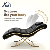 Table de massage en cuir PU pour esthéticienne, salon de beauté, spa facial, lit pour extensions de cils