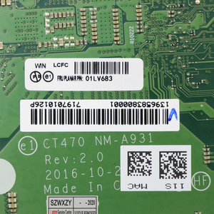 Original pour Lenovo ThinkPad <span class=keywords><strong>T470</strong></span> ordinateur portable intégré FRU 01LV683 01AX995 01HX680 01HX670 NM-A931 avec <span class=keywords><strong>i7</strong></span>-7500U CPU 100% testé - Product Image 2