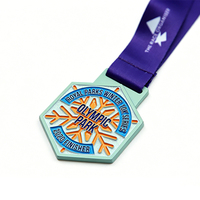 HyperCrafts Maker Kids Medals Supplier Custom Sport Hanger Medal Acrylic Anime Marathon Medals