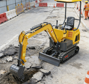 รถขุดขนาดเล็ก 1000 กก. ราคาถูกจากโรงงาน ขายส่ง ขับเคลื่อนทุกพื้นผิว กำลังแรง พร้อมเกียร์ - Product Image 5