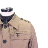 Vente en gros Veste parka à col montant pour homme avec capuche Manteau chaud d'hiver Vêtements masculins personnalisés Motif de lettres
