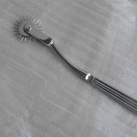 Marteau à percussion en acier inoxydable médical professionnel Pinwheel Diagnostic Reflex Hammer