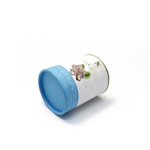 Tube en papier personnalisé de haute qualité, écologique et luxueux, pour emballages de crèmes glacées, bonbons et aliments, avec couvercle en étain - Product Image 5