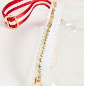 กระเป๋าคาดเอวใสแบบซิป PVC สำหรับผู้หญิง น้ำหนักเบา กันน้ำ เหมาะสำหรับเดินทางและเล่นกีฬาช่วงฤดูร้อน - Product Image 4