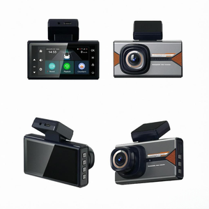 กล้องติดรถยนต์ 3 เลนส์ 1080P WiFi พร้อม GPS G-sensor บันทึกแบบวนซ้ำ กล้องบันทึกภาพเหตุการณ์ในรถยนต์ - Product Image 1