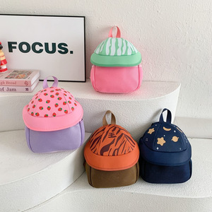 Zaino per bambini a forma di cappello per bambini da 1 a 4 anni, borsa leggera per bambini con protezione solare in rete traspirante per uso quotidiano in <span class=keywords><strong>asilo</strong></span> - Product Image 3