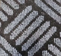 Çin halı fabrikası % 100% Polyester çift renk jakarlı halılar