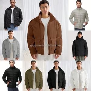 Chaqueta de Plumón de <span class=keywords><strong>Ganso</strong></span> para <span class=keywords><strong>Hombre</strong></span>, de Alta Calidad, Nueva, para Invierno, con Capucha, Cálida, Estilo Moderno, Larga Mediana - Product Image 2
