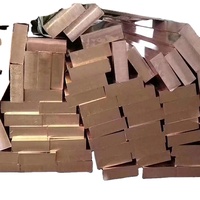Barre de cuivre Huanhai 99,99% ronde C1100 T2 / Barre plate en cuivre 3mm 6mm 8mm