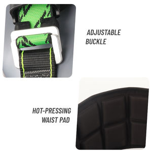 <span class=keywords><strong>Harness</strong></span> Pengaman Nyaman Berbantalan Seluruh Tubuh Tali Lebar Dapat Disesuaikan Pelindung Jatuh Penyelamatan 1500kg Kekuatan Putus 4 Poliester - Product Image 2