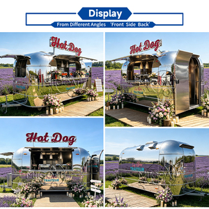 <span class=keywords><strong>Mini</strong></span> camion de restauration personnalisé, remorque à chevaux, remorque à pizza, remorque à <span class=keywords><strong>hot</strong></span>-dogs, remorque à hamburgers, camion de restauration mobile avec équipement de cuisine complet - Product Image 2