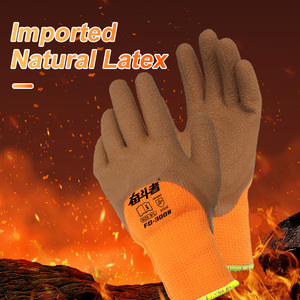 XINGYU <span class=keywords><strong>Work</strong></span> Ready Guantes recubiertos de látex Guantes cálidos de invierno Característica Trabajo industrial Guantes recubiertos de látex Guantes cálidos de invierno Comodidad - Product Image 6
