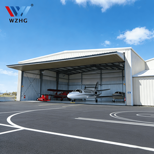Hangar <span class=keywords><strong>de</strong></span> Acero para <span class=keywords><strong>Mantenimiento</strong></span> <span class=keywords><strong>de</strong></span> Estructuras, Alta Resistencia al Viento, Solución Profesional para Hangares <span class=keywords><strong>de</strong></span> Aviones - Product Image 1