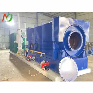 Environmentally friendly waste old Mining tire plastic recycling pyrolysis machine for extracting fuel oil energy