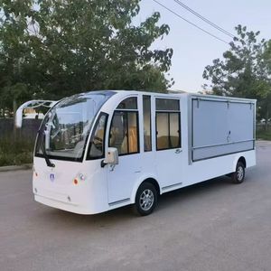 รถเข็นไฟฟ้า 2 ที่นั่ง รุ่น E Cargo Fan Mini Van พร้อมฉนวนกันความร้อนสำหรับบริการจัดเลี้ยง รถกอล์ฟสำหรับถนนที่ไม่เป็นสาธารณะ - Product Image 1