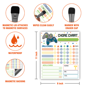 Autocollant <span class=keywords><strong>mural</strong></span> <span class=keywords><strong>tableau</strong></span> blanc, <span class=keywords><strong>tableau</strong></span> effaçable à sec Unifelt amovible sans résidu pour multi-surfaces bureau maison école - Product Image 3