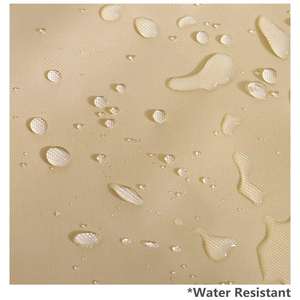 Waterproof and Dustproof 210D Oxford Cloth <b>Garden</b> <b>Swing</b> <b>Cover</b> Color-Blocked Beige and Brown Furniture <b>Covers</b> Product Category - Product Image 5