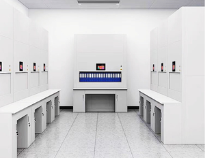 Smart Rotating Vertical Lift Steel <b>File</b> Cabinet Office Library Lab Height Selectable Layers Smart School <b>File</b> <b>Storage</b> Cabinet - Product Image 6