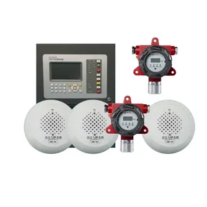 Brandtechniek Rookdetectie Installatie Noodomroep Host Elektrische Brand Monitoring Gas Brandsysteem