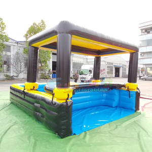 Piscina inflable gigante comercial para exteriores, con barra, para adultos. - Product Image 4