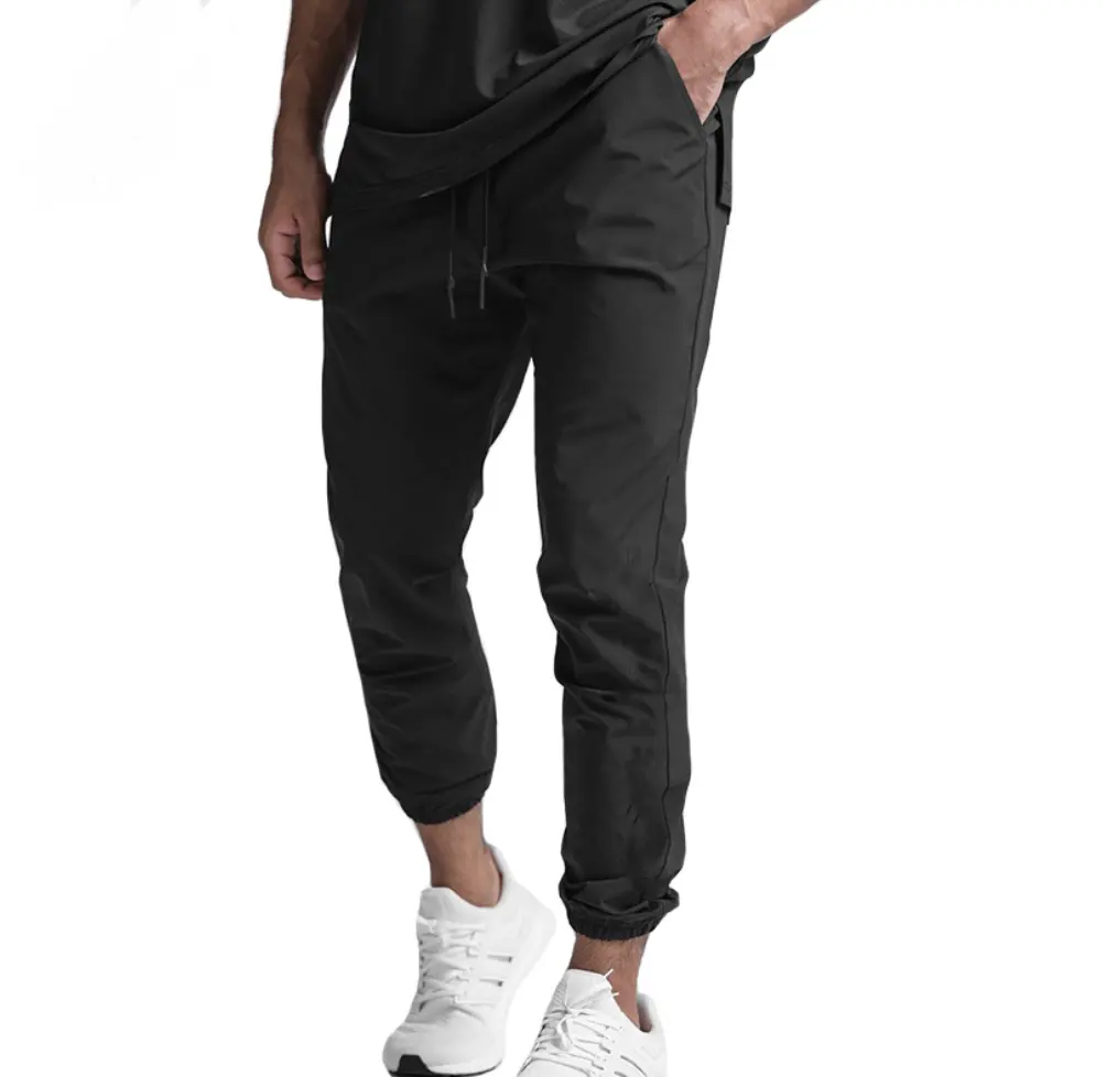2022 New men's casual fashion custom logo pants Korean trend large straight tube jogger golf pants mens