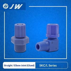 Valvola di Erogazione per Colla, Connettore Diretto 1 Minuto 2 Minuti, Accoppiatore Rapido in Plastica Blu, Connettore a 90 Gradi <span class=keywords><strong>SKC</strong></span>/L6-01/02 - Product Image 2