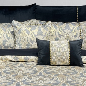 Sang trọng <span class=keywords><strong>Jacquard</strong></span> <span class=keywords><strong>Comforter</strong></span> <span class=keywords><strong>Set</strong></span> thiết kế thêu <span class=keywords><strong>Comforter</strong></span> <span class=keywords><strong>Set</strong></span> <span class=keywords><strong>Jacquard</strong></span> bedding <span class=keywords><strong>Set</strong></span> - Product Image 3